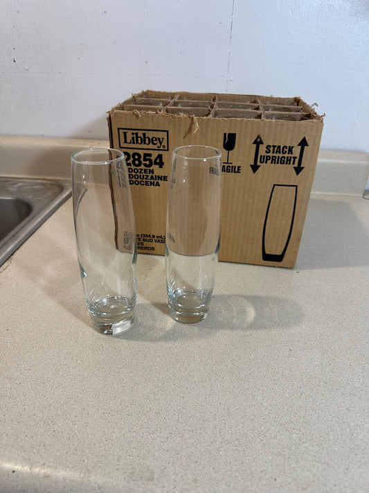 Glass Budvases (Lot of 12)