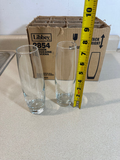 Glass Budvases (Lot of 12)