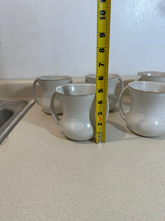 Small Handle Vases (Lot of 5)