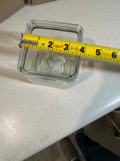 Glass Cube Vase (Lot of 48)