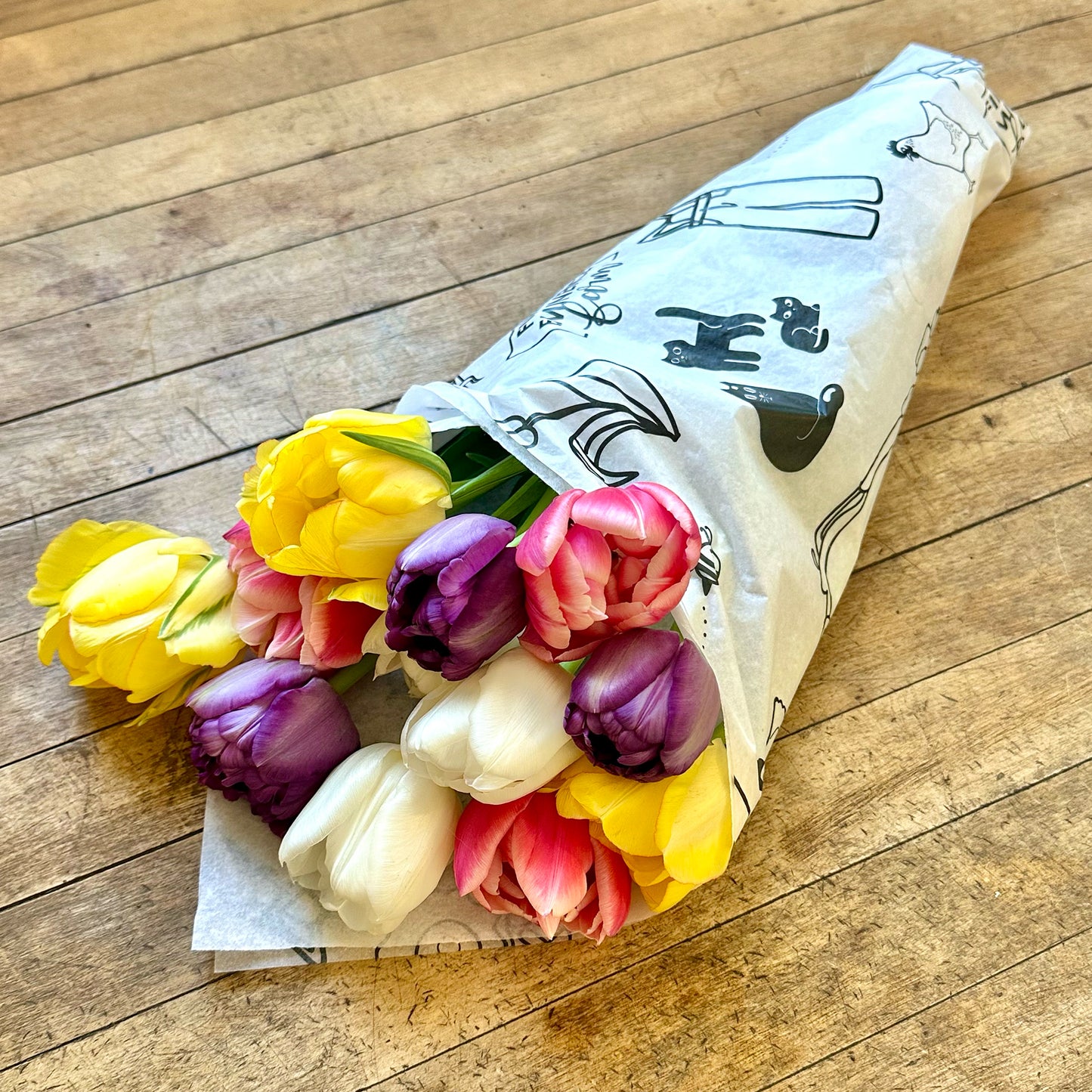 Mother's Day Sleeved Tulips - Free Local Delivery