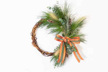 Winter Virtual Wreath Workshop and Kit